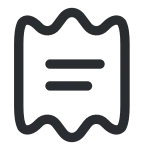 Receipt 2 SVG Icon